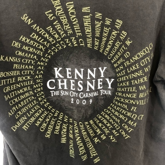𝅺kenny Chesney concert T- 2009 - Sz small - Picture 3 of 3